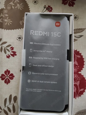 Telefon Redmi 15 c Nou nouț de vanzare - imagine 5