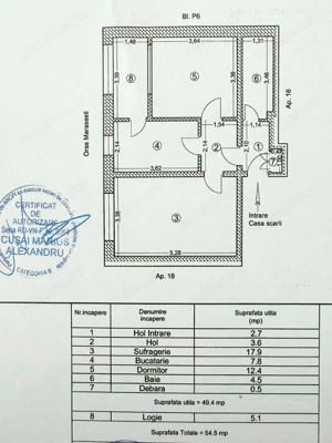 Exclusivitate - 2 camere Marasesti – 21.000 Euro, comision 0% - imagine 6