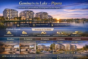 Gemina by the Lake - Pipera Plaza - Rond OMV || Studio - 2 - 3  - 4 Camere