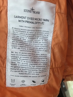 Stone Island Primaloft -TC Garment Dyed | Micro Yarn M L 100% Original - imagine 3
