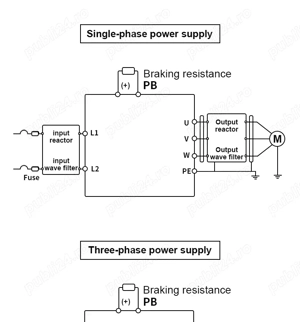 Convertor   convertizor 220v 1 faza la 3 faze(220) VFD Variable Frequency Inverter 2,2kw - imagine 4