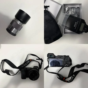 Sony A6400 4K+16-50mm+50mm f 1.8 Kit complet Ideal foto&video