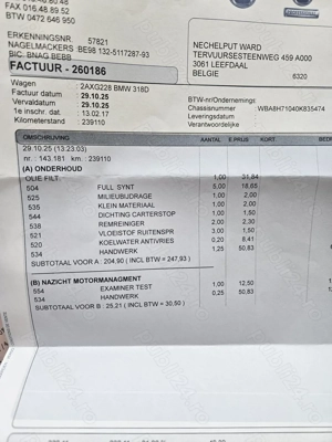 BMW 318D 2017 full xenon, piele - imagine 7