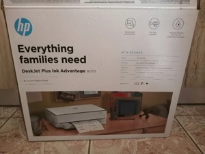 Hp DeskJet Plus Ink Advantage 6075   WiFi, Bluetooth, Print Scan Copy - imagine 5
