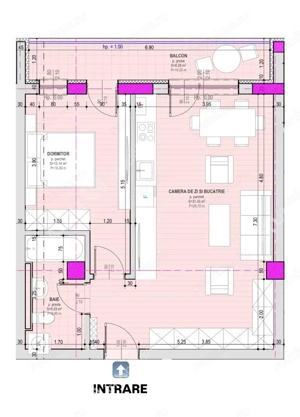Apartament cu 2 camere finisat la cheie etaj 2 zona Brana din Selimbar - imagine 6
