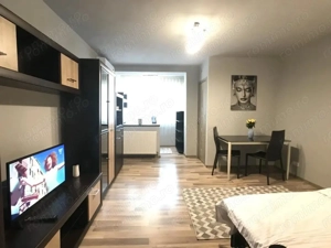 Vand 1 camera decomandat pe Take ionescu - ISHO cu CENTRALA PROPRIE mobilat si utilat complet - imagine 5