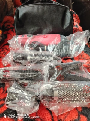 placa ondulator perie de par cu 6 accesorii 