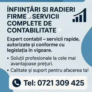 Înființări & Radieri SRL, PFA | Modificări Registrul Comerțului | Contabilitate   Expert Contabil 