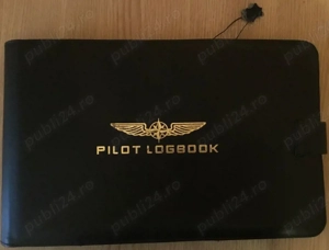 Pilot Logbook Cover Professional   husa pilot carnet zbor