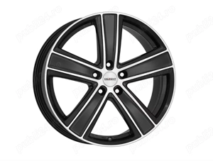 Set jante janta DEZENT TH dark Black polished 7.5/17 5x120 ET35 TTH79BP35