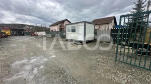 Teren de inchiriat 700mp cu intrare la drum principal Sura Mare Sibiu