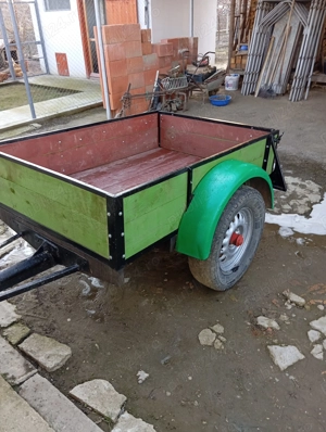 Vând remorca monoax 750 kg  - imagine 4