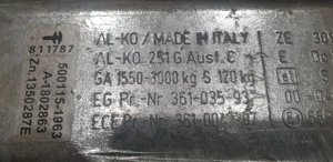 Frana inertiala AL-KO251G, 1550-3000kg, Dispozitiv inertial de franare - imagine 2