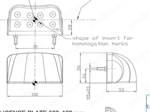 Lampa led numar FRISTOM FT026 - imagine 2