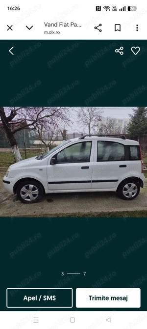 Vând Fiat panda  - imagine 3