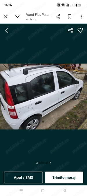 Vând Fiat panda 