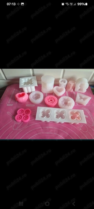 kit pentru realizarea lumânărilor parfumate 