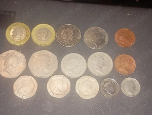 colectie de monezi Anglia,de Colectie - imagine 5