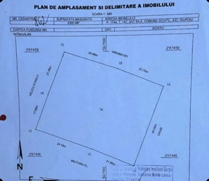 Teren intravilan 2.000 mp   Sat Bila, Comuna Schitu, Jud. Giurgiu