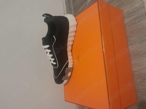 Adidasi Hermes piele,  piele intoarsa