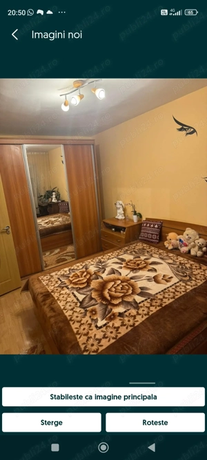 Închiriez apartament două camere confort 1 etaj 1  - imagine 6