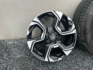 jante plus anvelope Honda Crv originale  - imagine 2