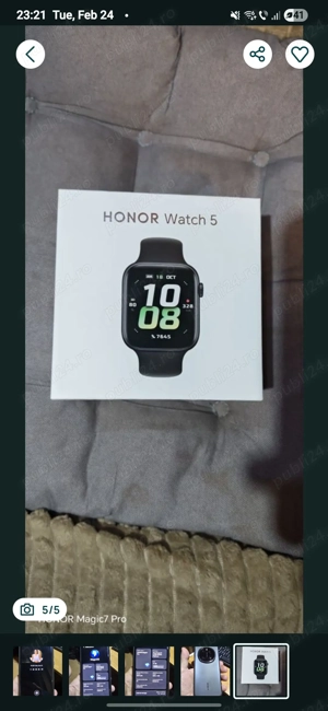Honor Magic 7pro +Smartwatch Honor5  - imagine 5