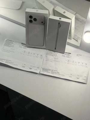Vând iPhone 17 pro Max nou sigilat cumpărat astăzi factura  - imagine 3
