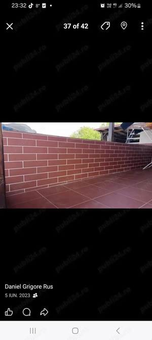 Execut lucrări  Gresie și faianță  marmura, granit, etc