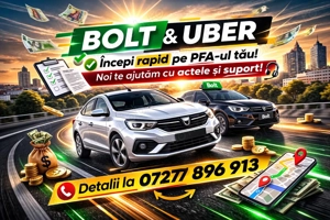 Angajam urgent sofer Bolt Uber