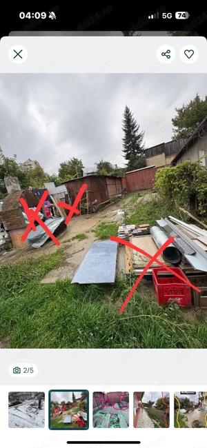 PF inchiriez teren 300 m2 parcare depozitare zona centrala Iasi Tg Cucu 700 lei= 300 m2 cu contract  - imagine 5