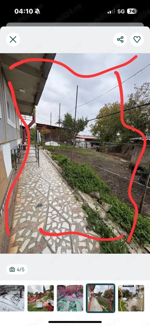 PF inchiriez teren 300 m2 parcare depozitare zona centrala Iasi Tg Cucu 700 lei= 300 m2 cu contract  - imagine 3