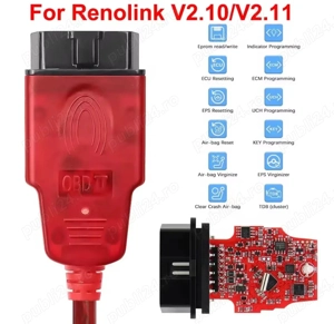 Renolink v2.11 si interfata OBD2 dedicata Renault Dacia