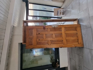 Usa lemn masiv cu toc