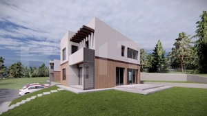 Vila de lux cu 4 camere in Pietrarie langa padure - imagine 3