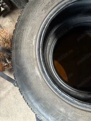 Vand pneuri iarna stare buna  215 /65 r16 - imagine 8