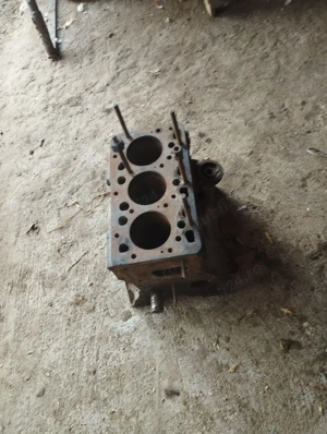 Bloc motor tractor+chiulasa fiat 445 +capota  - imagine 5