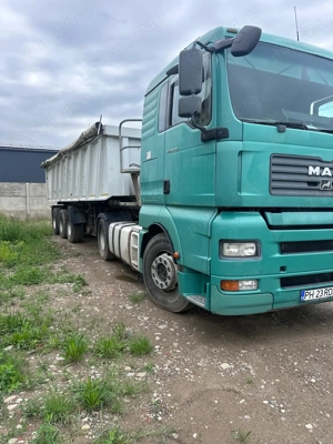 Ansamblu cap tractor man si semiremorca - imagine 3