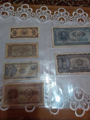 bancnote vechi  lot 1952
