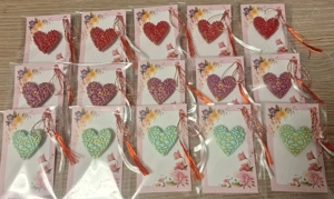 Broșe martisor din lut polimeric handmade  - imagine 2