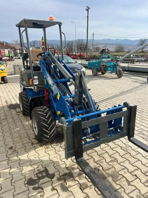 Încărcător electric articulat V-Tech 606 | ridica 1100 kg | Cupa , furci , cupla | NOU - imagine 5