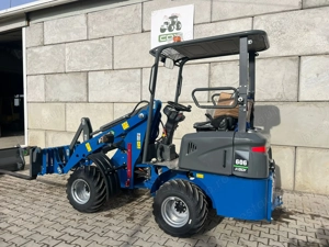 Încărcător electric articulat V-Tech 606 | ridica 1100 kg | Cupa , furci , cupla | NOU - imagine 3