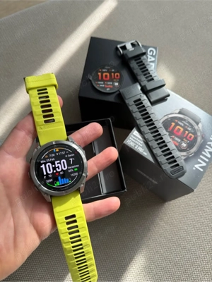 Garmin Fenix 8 Pro 51 mm Titanium Sapphire full box, NOU cu GARANTIE