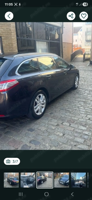 vand peugeot5008 volan dreapta  - imagine 5
