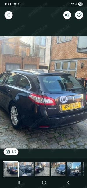 vand peugeot5008 volan dreapta  - imagine 4