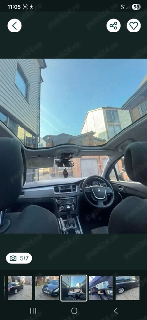 vand peugeot5008 volan dreapta  - imagine 2