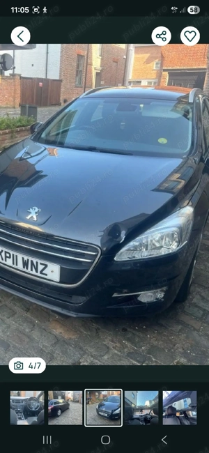 vand peugeot5008 volan dreapta 