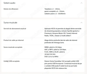 Vand Denon Home Sound Bar 550 - imagine 3