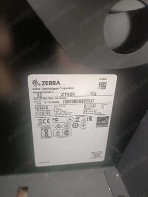 Zebra ZT620 imprimante pentru etichete De transfer termic 300 x 300 DPI Prin cablu & Wireless - imagine 5