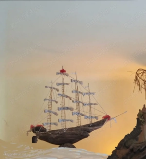 La pret redus; Veioze si Ambarcatiuni stilizate, Wood Made Art.